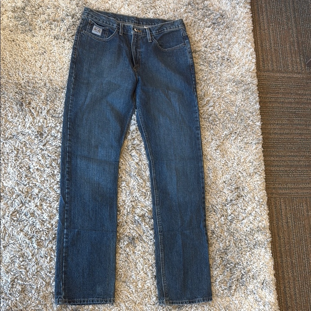 Cinch Blue Bootcut Jeans Classic Denim Style